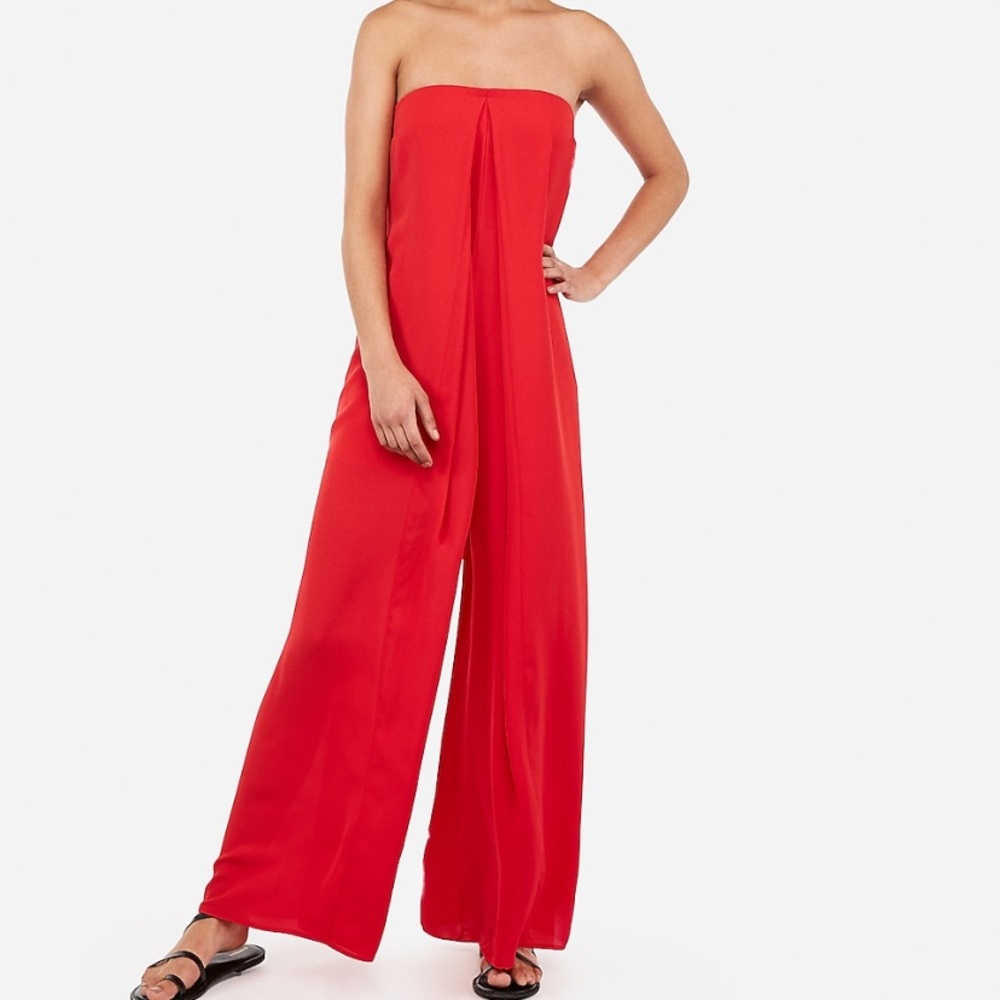 Red jumpsuit